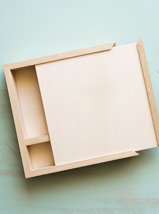 Packaging para álbumes de bodas